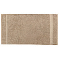 Полотенце банное 70х140 см, 100% хлопок, 500 г/м2, Dante Beige, TAC, бежевое, 1718, Турция - фото 2