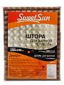 Штора для ванн 180х180 см, EVA, Dekotex, Sweet Sun Square, бежевая, 3D - фото 7