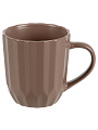 Кружка фарфор, 380 мл, Frankly, Atmosphere, AT-K4375, мокко - фото 4