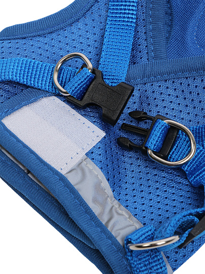 Поводок со шлейкой-жилеткой, размер M, в ассортименте, Y4-11385