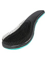 Расческа массажная, 8.5х6.8 см, сине-зеленая, A100007