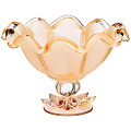 Блюдо на ножке white cristal &amp;quot;honey desy small&amp;quot; 23см высота 16см, 647-756