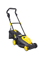 Газонокосилка электрическая, Huter, ELM-1400Т, 38 см, 35 л, 25-55 мм, 1400 Вт, 3200 об/мин, 70/4/6 - фото 3