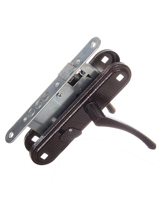 Замок врезной Зенит, ЗВ9-4.2, 00-00000582, ручка в комплекте, сувальдный, медный