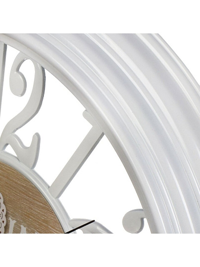 Часы настенные, кварцевые, 40 см, тихий ход, круглые, полимер, Y4-6866