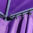 Шатер с москитной сеткой, фиолетовый, 3х3х2.75 м, четырехугольный, с боковыми шторками, Green Days, YTDU157-19-3640 - фото 3