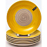 Тарелка десертная, керамика, 19 см, круглая, Аэрография Солнечное утро, Elrington, 139-23071 - фото 4