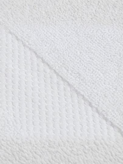 Полотенце банное 100х180 см, 100% хлопок, 500 г/м2, Spa, Barkas, белое, Узбекистан, AI-3105022