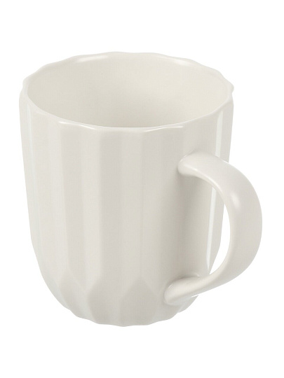Кружка фарфор, 380 мл, Frankly, Atmosphere, AT-K4371, белая
