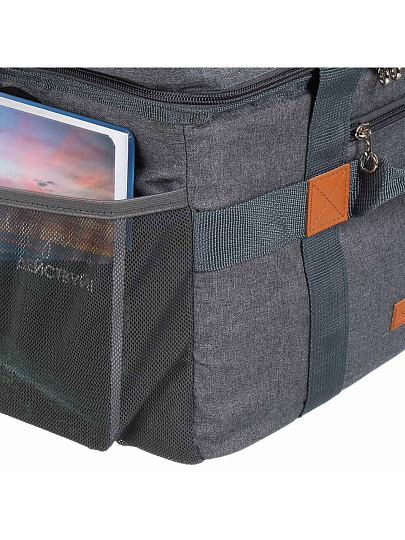 Термосумка 24 л, 41х25х31 см, Green Days, полиэстер, алюминий, квадратная, синяя, CA212039.STD