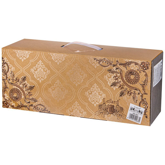 Набор чайный фарфор, 12 предметов, на 6 персон, 250 мл, Lefard, 5 O'Clock, 440-184, подарочная упаковка