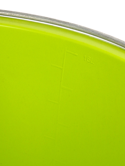 Ведро пластик, 16 л, цветное, строительное, со сливом, вс16ац