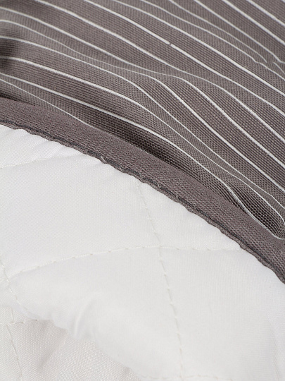 Набор кухонный 2 шт, варежка 30х17 см, прихватка 17.5х17.5 см, полиэстер, серый, B180064