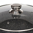 Сковорода алюминий, 28 см, антипригарное покрытие, Горница, Гранит, с2852аг, с крышкой - фото 3