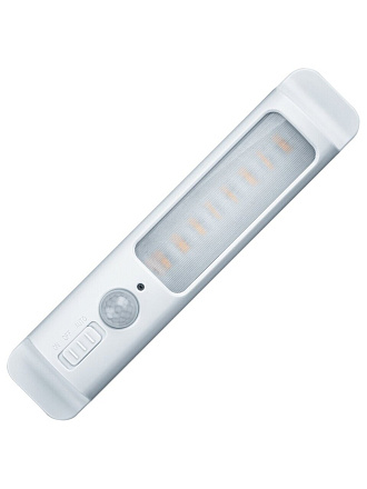 Светильник портативный светодиодный, Navigator, NPL-03, 0.5 Вт, 20х4.2х3.7 см, с датчиком движения, 3AAA-4K, 71713