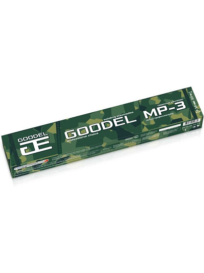 Электроды Goodel, МР-3, 3х350 мм, 2.5 кг, картонная коробка, аналог МР-3 АРС