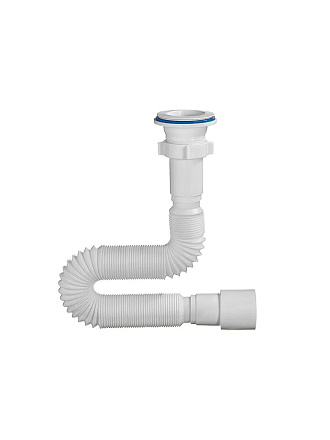 Сифон для мойки, 1250 мм, 1