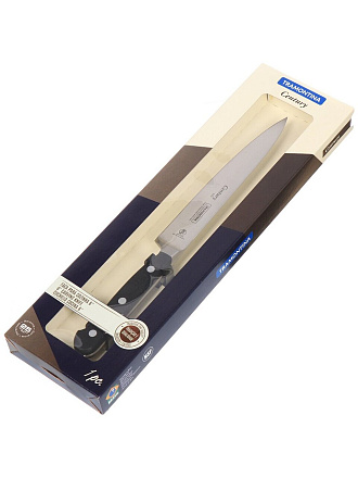 Нож кухонный Tramontina, Century, для мяса, нержавеющая сталь, 15 см, рукоятка пластик, 24010/106-TR