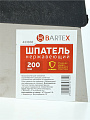 Шпатель нержавеющая сталь, 200 мм, прямой, рукоятка пластик, Bartex - фото 4