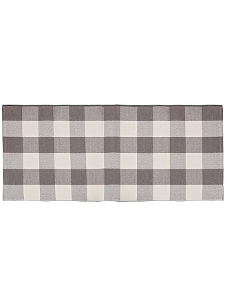 Коврик интерьерный 0.6х1.3 м, серый, хлопковый, Y4-6808