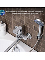Смеситель для ванны, РМС, с картриджем, SL123-006E - фото 4