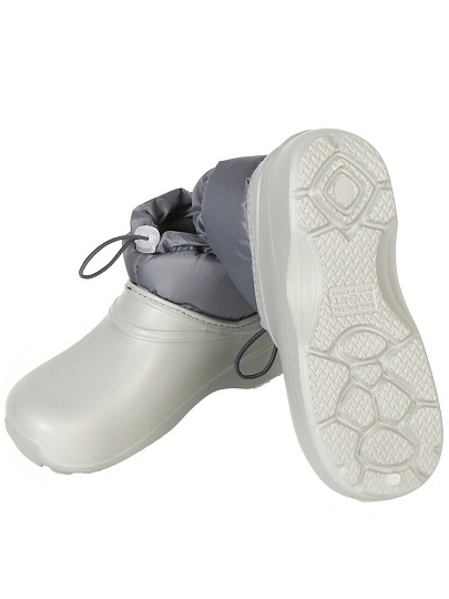 Ботинки для женщин, ЭВА, дымчато-серый, сталь, р. 36, утепленные, Коро, БЖ-415