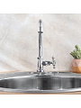 Смеситель для кухни, РМС, с кран-буксой, для одного типа воды, хром, SL79-269F-4 - фото 2