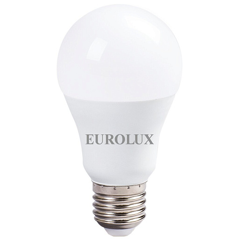 Лампа светодиодная E27, 7 Вт, 60 Вт, 220-240 В, груша, 2700 К, свет теплый белый, Eurolux