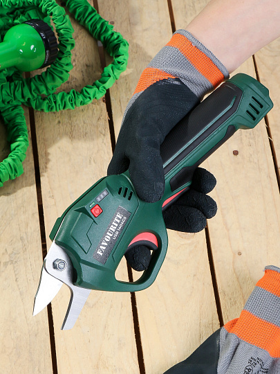 Секатор Favourite, USB 1404GS, аккумуляторный, 4 В, 4 Ач, 14 мм, 155001404