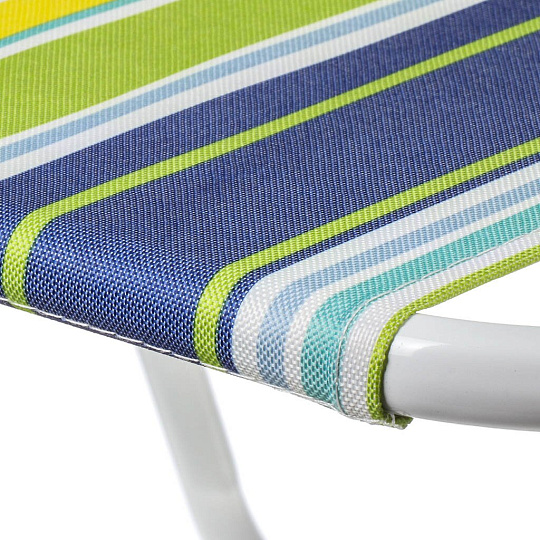 Кресло складное 52х73х44 см, полосы, ткань, со спинкой, полоска, 70 кг, C010049