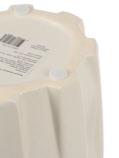 Ваза для сухоцветов керам, настольная, 10.5х20.5 см, Антуриум, бел, Y4-11046