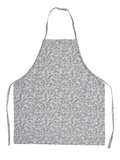 Фартук 60х70 см, 100% хлопок, без кармана, Silvano, Флер