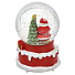 Фигурка декоративная Снежный шар, 8 см, свет, LED, батарейки 3ААА, XM14-7 - фото 3