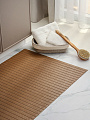 Коврик для ванной, антискользящий, 0.8х15 м, вспененный ПВХ, капучино, Вилина, Виктория, CU - фото 2