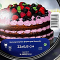 Форма для запекания сталь, 22х22х6.8 см, антипригарное покрытие, круглая, разъемная, Daniks, K-8020.4 - фото 7