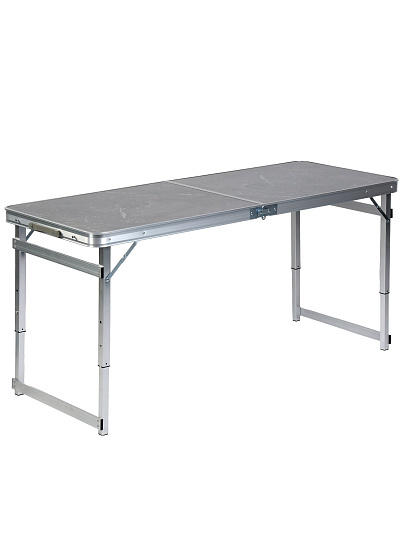 Стол складной 150х60х70 см, прямоугольный, металл, столешница МДФ, графит
