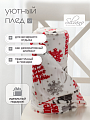 Плед 1.5-спальный, 150х200 см, велсофт, 100% полиэстер, Silvano, Олени, белый, A120028 - фото 5