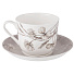 Чайная пара фарфор, 2 предмета, на 1 персону, 500 мл, Lefard, White Flower, 415-2118 - фото 2