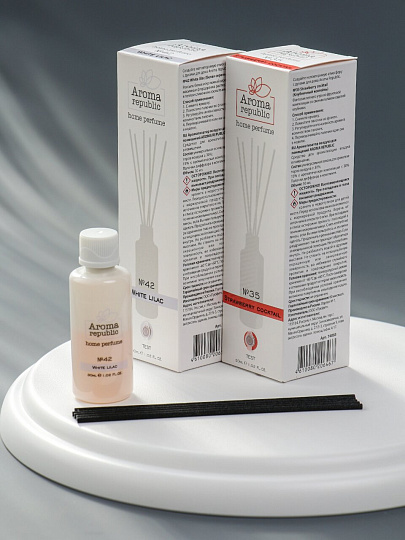 Аромадиффузор Aroma republic, 30 мл, White Edition №4, 2 шт, 93848