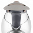 Чайник электрический стеклянный Scarlett SC-EK27G42 серый, 1.7 л, 1.8 кВт - фото 2