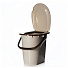 Ведро-туалет пластик, 24 л, бежевый мрамор, Idea, М2460 - фото 3