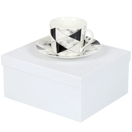 Чайная пара керамика, 2 предмета, на 1 персону, 220 мл, Daniks, Кассиопея