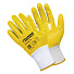 Перчатки полиэстер, нитриловый облив, 10 (XL), желтая основа, стойкость к загрязнениям, Fiberon - фото 2
