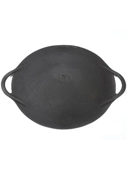 Садж-крышка чугун, 37 см, Гурман, DavrMetall, для казана 8 л