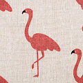 Набор салфеток Доляна 40х40см 4шт, Фламинго, 100%пэ, рогожка 200 г/м2, 3580530 - фото 2