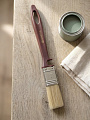 Кисть плоская, Bartex, Евро, 25 мм, 1 '', натуральная щетина, рукоятка пластик, 1118110