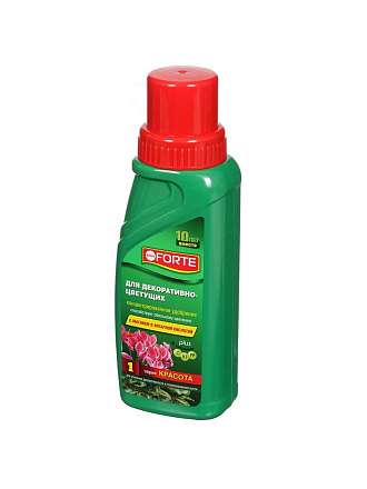 Удобрение Красота, для декоративно-цветущих растений, минеральное, жидкость, 285 мл, Bona Forte