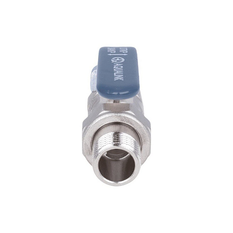 Кран для воды, 1", г-ш, ручка, с американкой, AquaLink