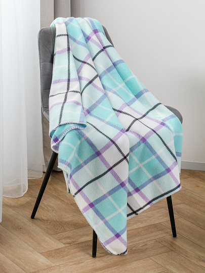 Плед 1.5-сп, 130х170 см, флис, 100%пэ, Silvano, Нежность