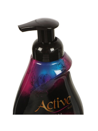 Мыло-пенка Active, Черный Бриллиант, 500 мл